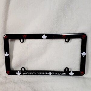 Gnomes Canada License Plate Frame